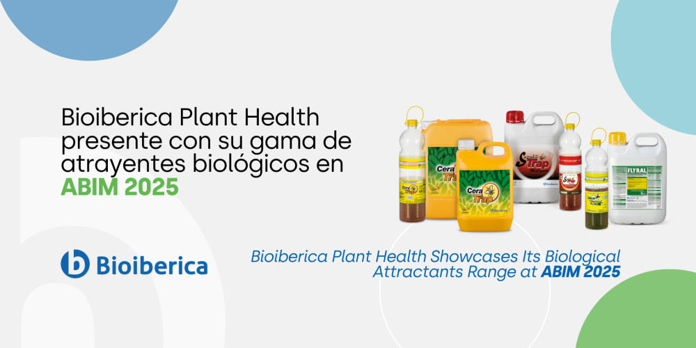 Bioiberica Plant Health presente con su gama de atrayentes biológicos en ABIM 2025