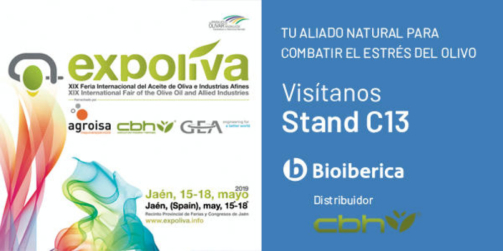 Bioibérica - Plant Health present in Expoliva 2019 Bioibérica - Plant Health present in Expoliva 2019