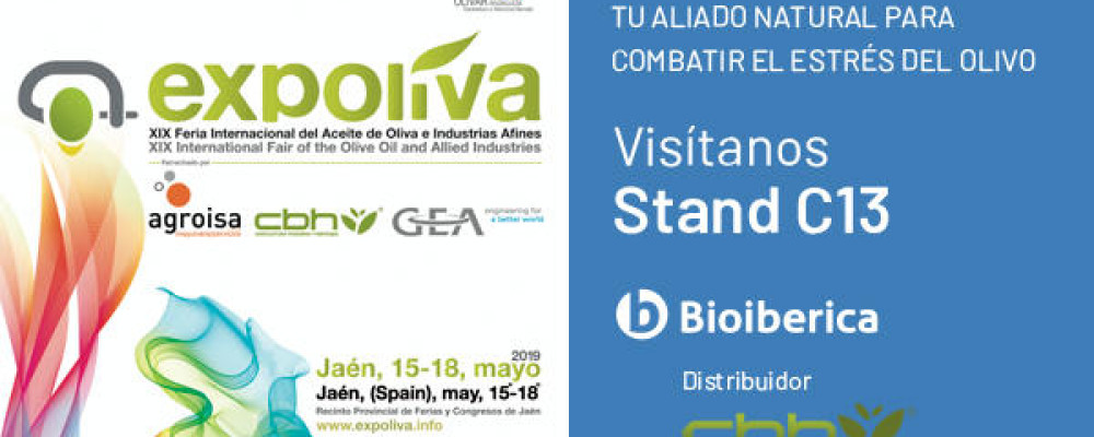 Bioibérica - Plant Health present in Expoliva 2019 Bioibérica - Plant Health present in Expoliva 2019
