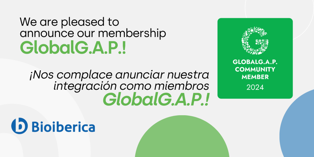 We are pleased to announce our membership in GLOBALG.A.P. 2024 We are pleased to announce our membership in GLOBALG.A.P. 2024
